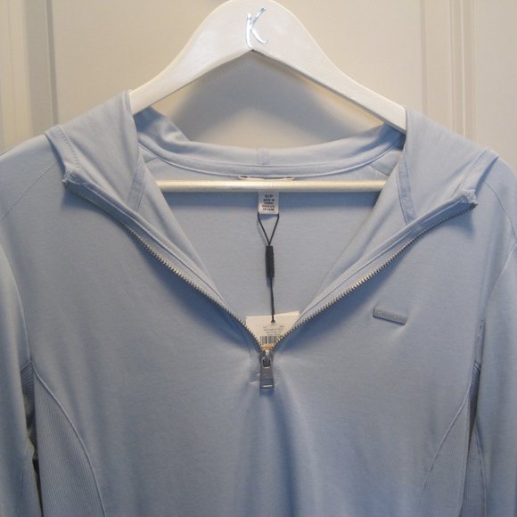 CALVIN KLEIN women’s, half zip-up light hoodie. New with tags. Size S - Picture 2 of 14